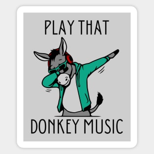 Play That Donkey Music Sticker